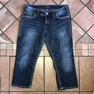 Silver brand capris waist 30